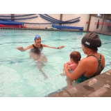 aula de natação de bebe preço Ibirapuera