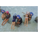 aula de natação infantil 2 anos Santa Cecília