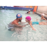 aula de natação para 2 anos Santa Cecília