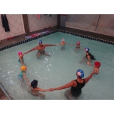 aula de natação para iniciantes preço Aclimação
