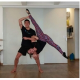 aula de yoga em dupla Cidade Jardim